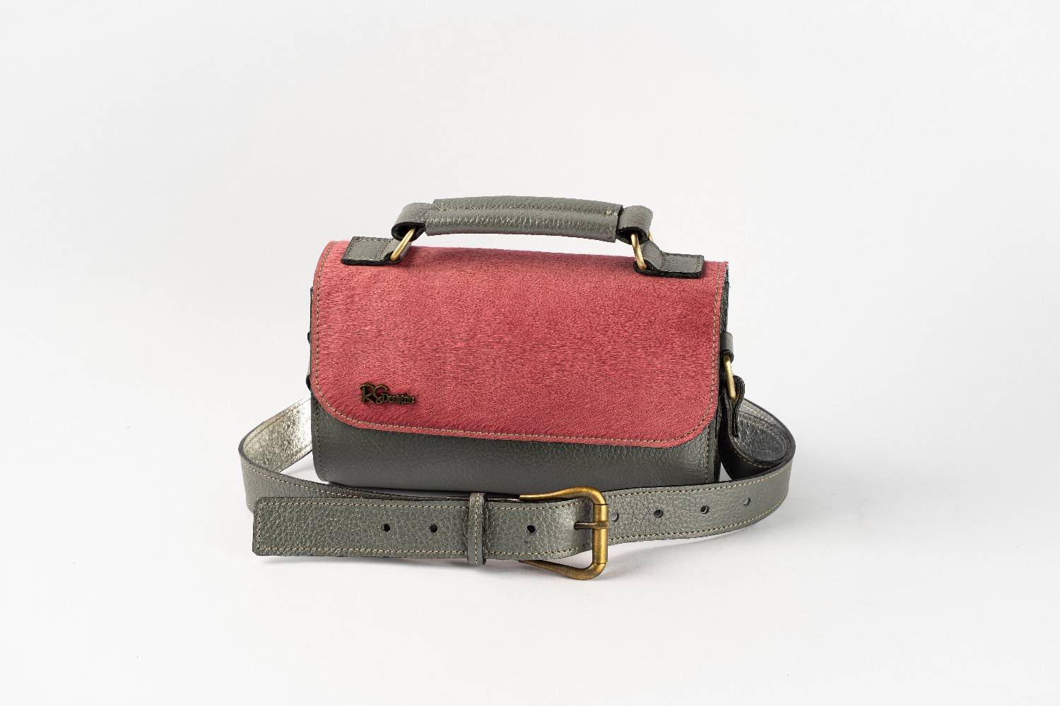 SIGNATURE BAG Pink and Silver - الصورة 2